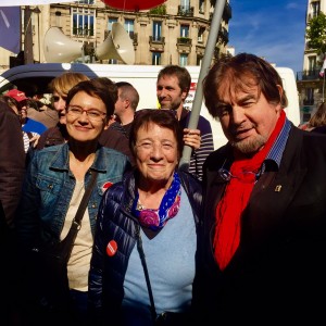 Yann-Ber Tillenon, Nathalie Arthaud, Arlette Laguiller, manif_21092017